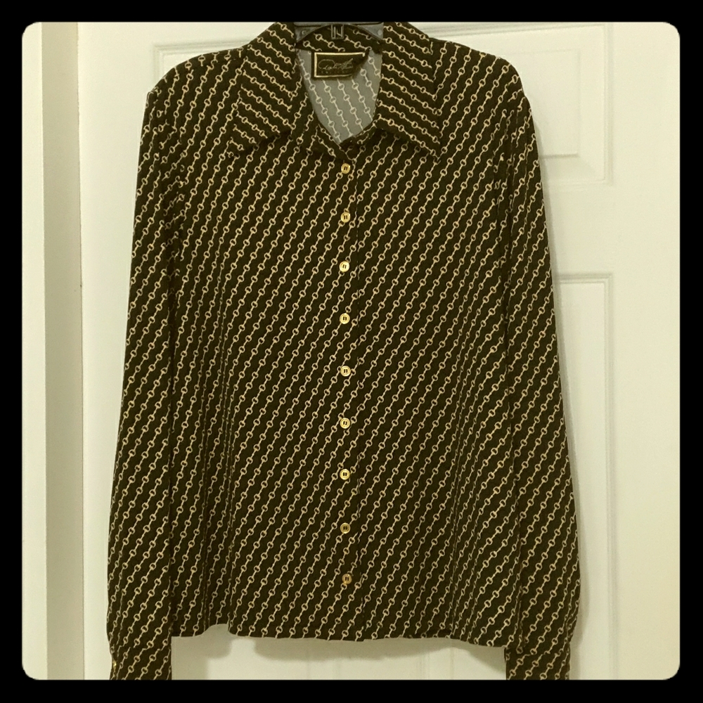Designer Button Up Blouse
